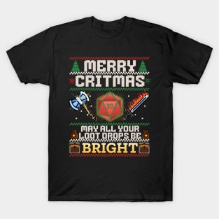 Merry Critmas Warrior T-Shirt